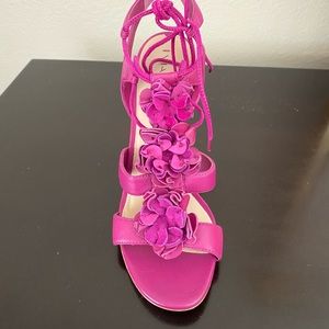 Via Spiga magenta pink leather shoes